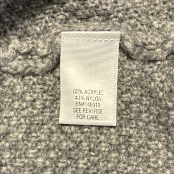 NWT! New Croft and Barrow Gray Sweater Size S - Picture 5 of 9